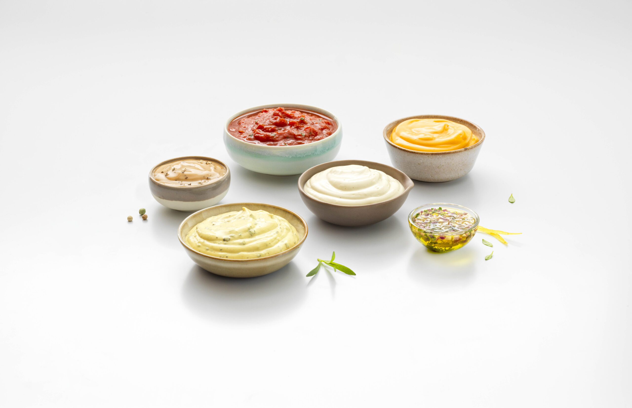 6 sauces